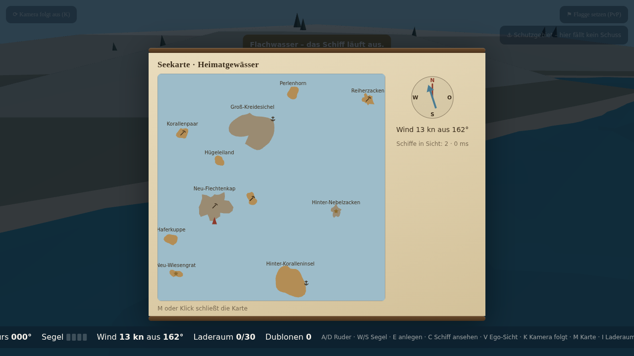 Die Seekarte als Pergamentrolle